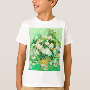 Van Gogh White Roses T-Shirt