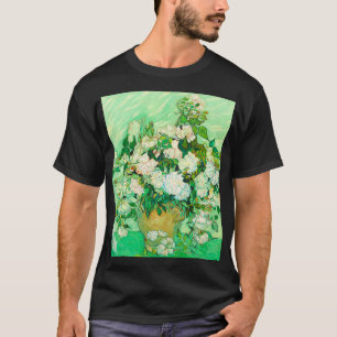 Van Gogh White Roses T-Shirt