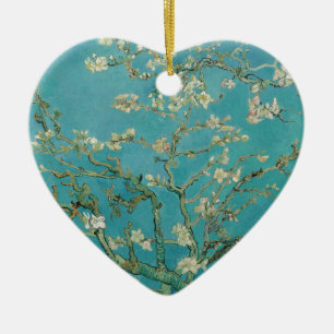 Van gogh's Almond Blossom Ceramic Ornament
