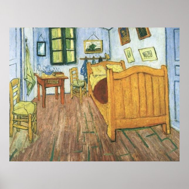 Van Gogh's Bedroom in Arles Poster (Front)