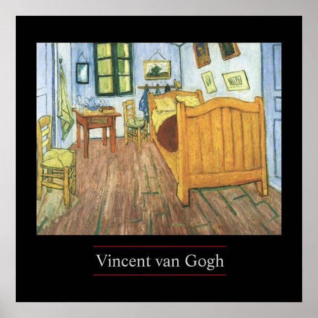 Van Gogh's Bedroom in Arles Poster Print (Front)