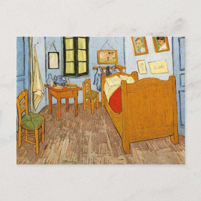 Van Gogh's Bedroom Postcard (Front)