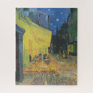Van gogh's Cafe Terrace At Night Jigsaw Puzzle