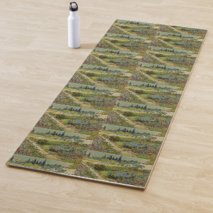 Van Gogh's Classic Painting Garden in Arles Yoga Mat