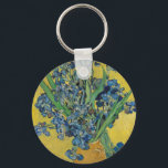 Van Gogh's Iris Keychain<br><div class="desc">Vincent Van Gogh's masterpiece:iris</div>