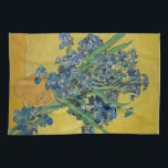 Van Gogh's Iris Kitchen Towel<br><div class="desc">Vincent Van Gogh's masterpiece:iris</div>