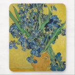 Van Gogh's Iris Mouse Pad<br><div class="desc">Vincent Van Gogh's masterpiece:iris</div>