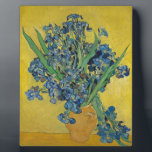 Van Gogh's Iris Plaque<br><div class="desc">Vincent Van Gogh's masterpiece:iris</div>