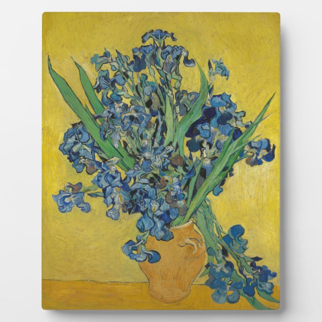 Van Gogh's Iris Plaque (Front)