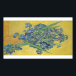 Van Gogh's Iris Sticker<br><div class="desc">Vincent Van Gogh's masterpiece:iris</div>