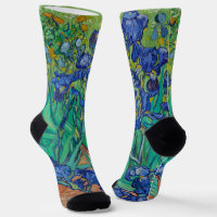 Van Gogh's Irises Socks