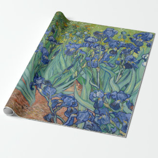 Van Gogh's Irises Wrapping Paper
