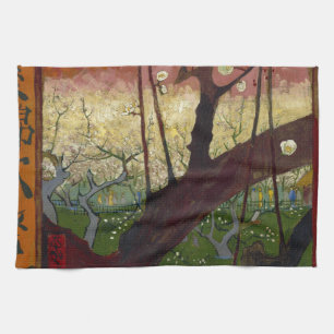 Van Gogh's Japonaiserie after Hiroshige Kitchen Towel