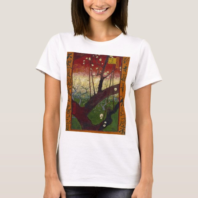 Van Gogh's Japonaiserie after Hiroshige T-Shirt (Front)