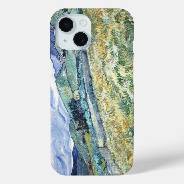 Van Gogh's Landscape from Saint-Rémy Case-Mate iPhone Case (Back)