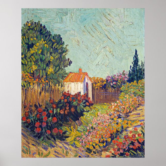 Van Gogh's Landscape Poster (Front)