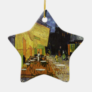 Van Gogh's Night Cafe Ceramic Ornament