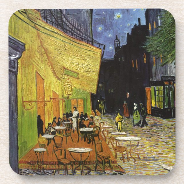 Van Gogh's Night Cafe Coaster (Front)