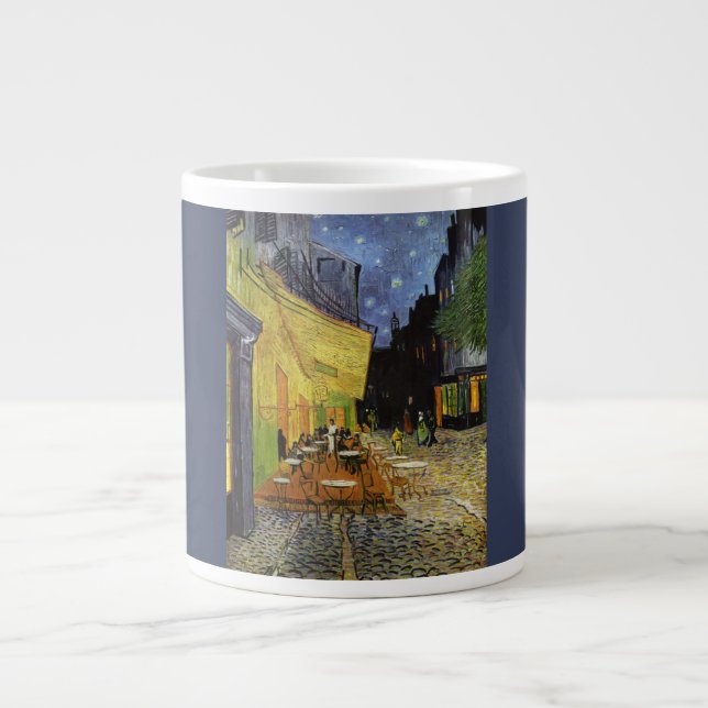 Van Gogh's Night Cafe Large Coffee Mug (Front)