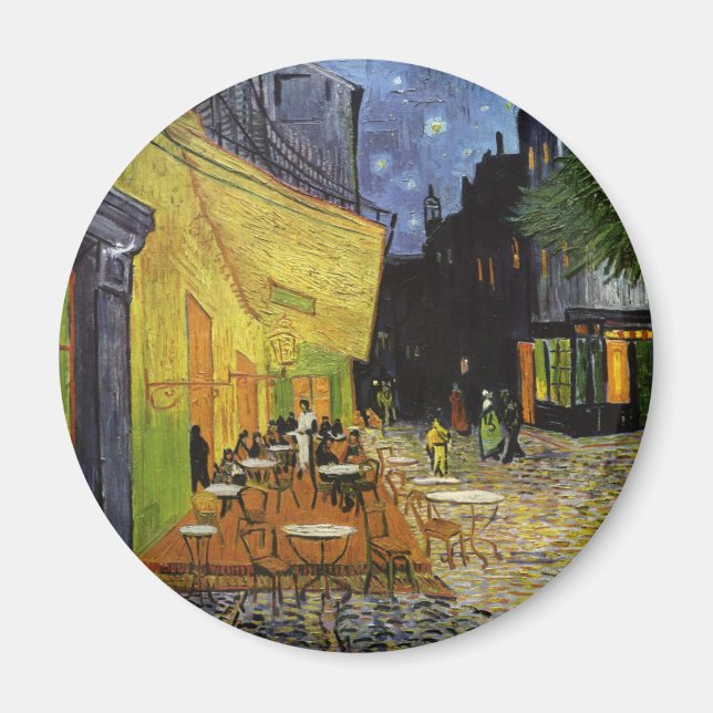 Van Gogh's Night Cafe Magnet (Front)