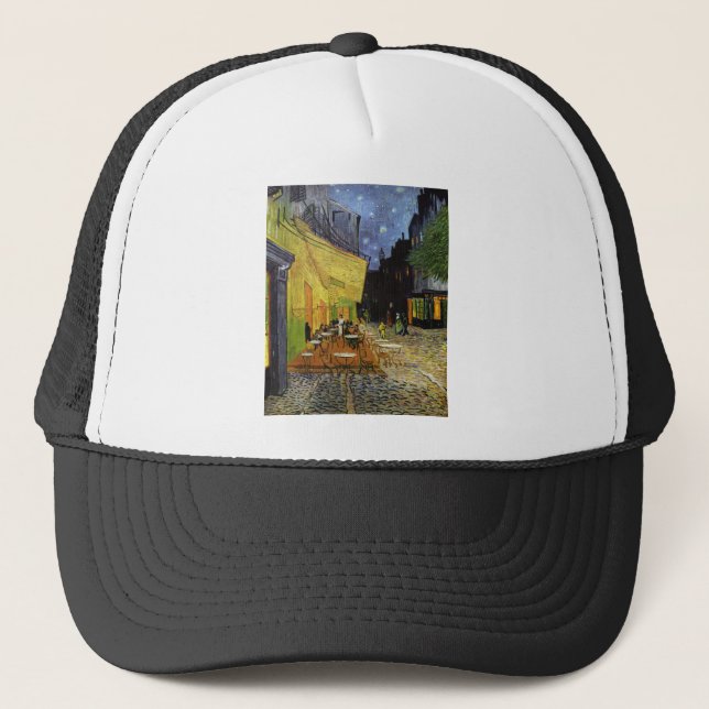 Van Gogh's Night Cafe Trucker Hat (Front)