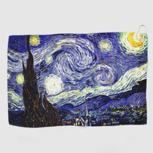 Van Gogh's Starry Night, 1889 Golf Towel