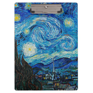 Van Gogh's Starry Night Clipboard