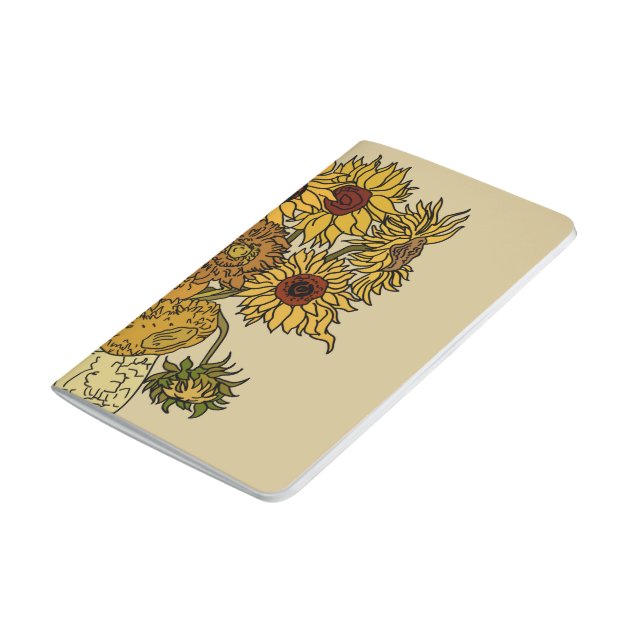 Van Gogh's Sun Flowers Pocket Journal (Bottom)