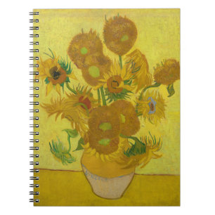 Van Gogh's Sunflowers Notebook