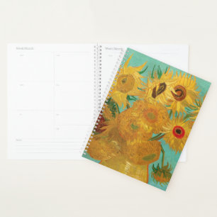Van Gogh's Sunflowers Planner