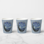 van Gogh's The Starry Night Party Items Collection Paper Cups<br><div class="desc">All of our products are made with large scale images that have been carefully edited to provide the best resolution,  colour and detail possible.</div>