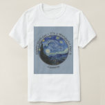 van Gogh's The Starry Night Party Items Collection T-Shirt<br><div class="desc">All of our products are made with large scale images that have been carefully edited to provide the best resolution,  colour and detail possible.</div>
