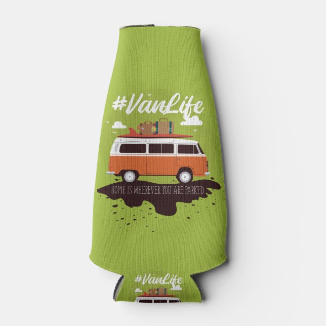 Van Life Bottle Cooler (Front)