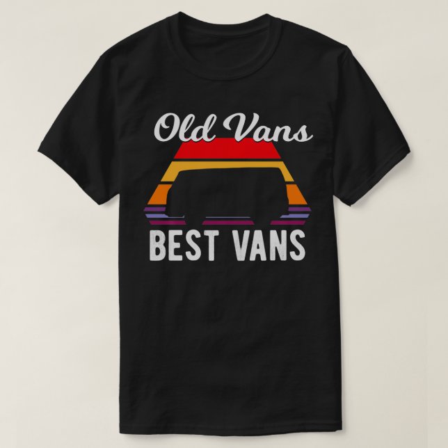 Van Life Old Vans Best Vans  Vanlife Van Life Pull T-Shirt (Design Front)