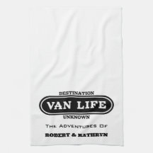 "Van Life" Personalized Kitchen Towel
