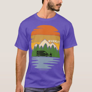 Van Life Retro Vintage Van Dwellers Vanlife Men T-Shirt