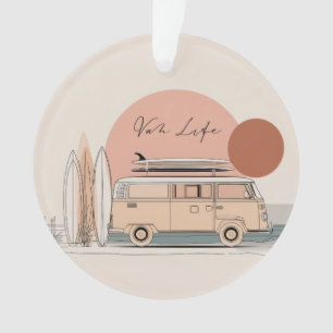 Van Life Surf Van – Rétro Esthétique de Camionnett