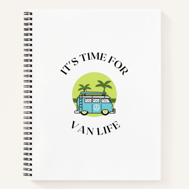 Van life time notebook (Front)