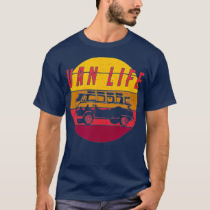 Van Life Vanlife Vintage Retro Vannin Camping T-Shirt