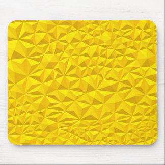 van origamic pyramid yellow mouse pad