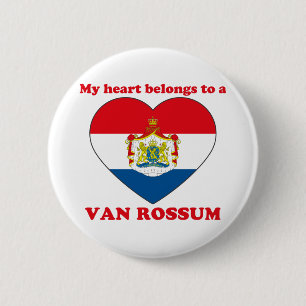 Van Rossum 2 Inch Round Button