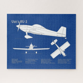 Van’s RV-3 - Airplane Blueprint Plans ABD Jigsaw Puzzle