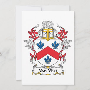 Van Vliet Family Crest