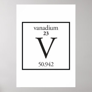 Vanadium Poster
