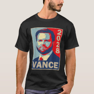 Vance 2028 for President 28 Vintage Republican T-Shirt