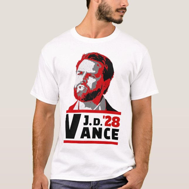 Vance 2028 JD Vance 2028 President Election T-Shirt (Front)