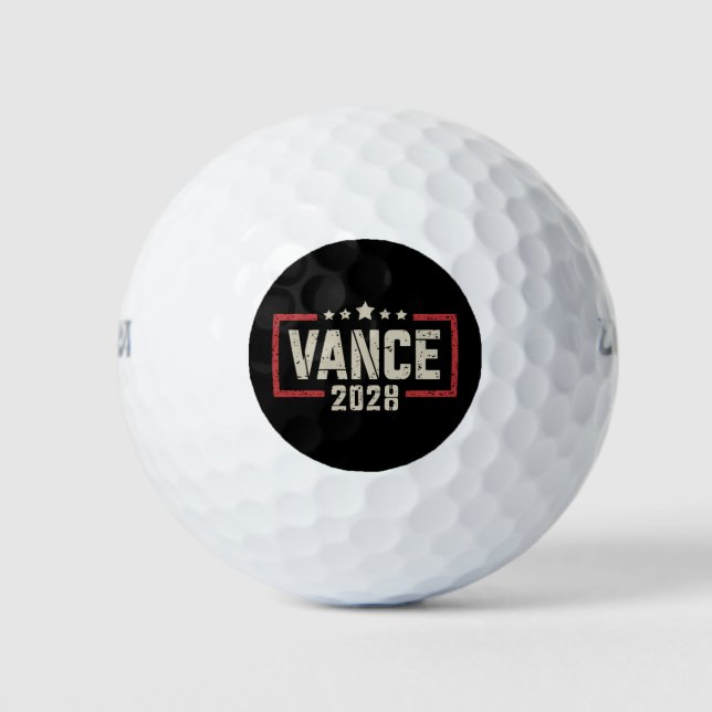 Vance 2028 President Election Campaign US Flag  Golf Balls (Front)