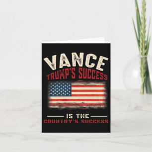 Vance -president Trumps Success Is The Countrys Card