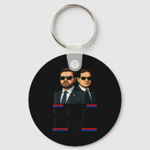 Vance Rubio 2028 J D Vance Marco Rubio President 2 Keychain