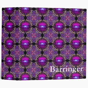 Vanceromay Elegant Monogam Binder